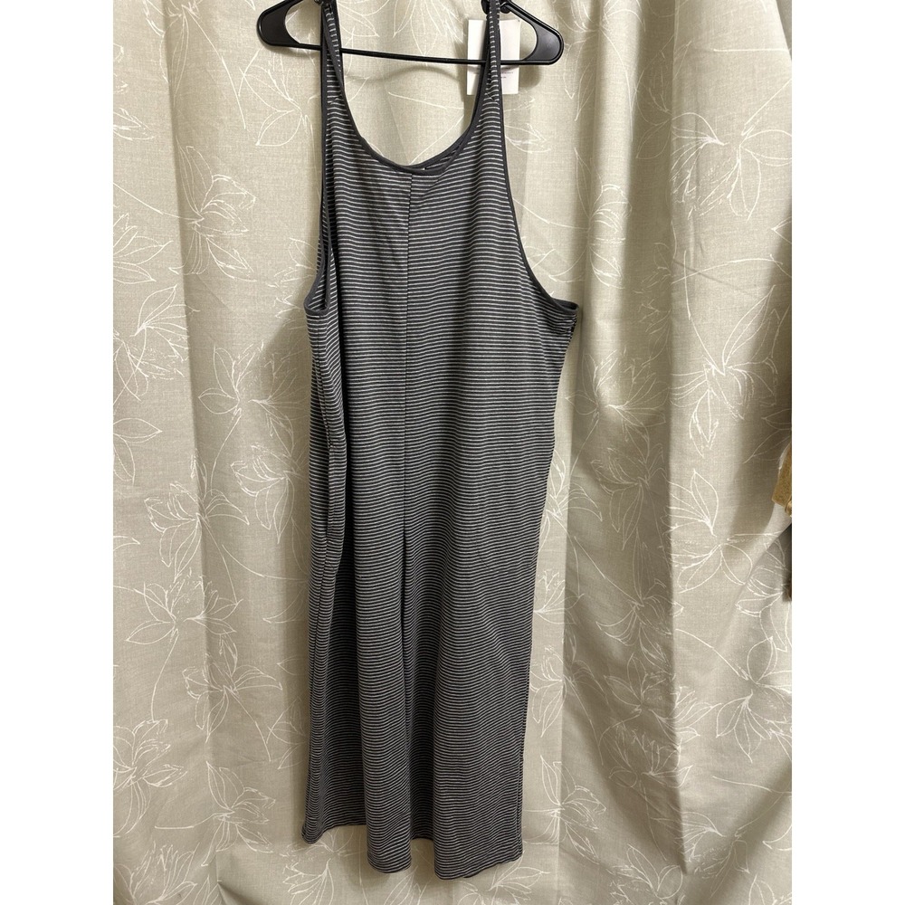 Mouton‎ Jumper Women's 2x Gray White Stripes